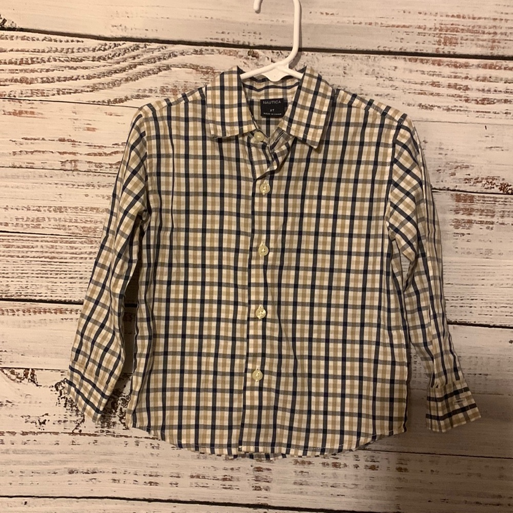 Boys nautica button up size 2t
